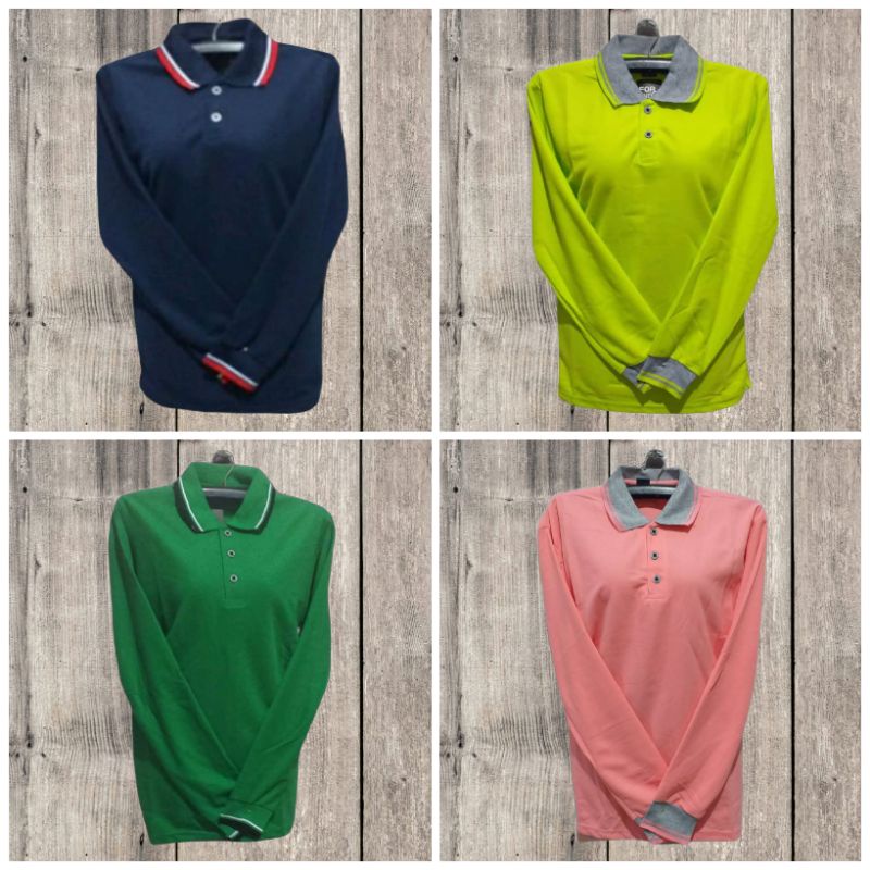 Kaos polo lengan panjang pria/wanita/kaos wanky polos pria wanita lengan panjang/kaos olahraga,kaos 