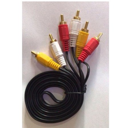 itacc kabel 3 Rca To 3 Rca / Kabel Rca - Rca Av Video / Kabel 3 Rca DVD TV