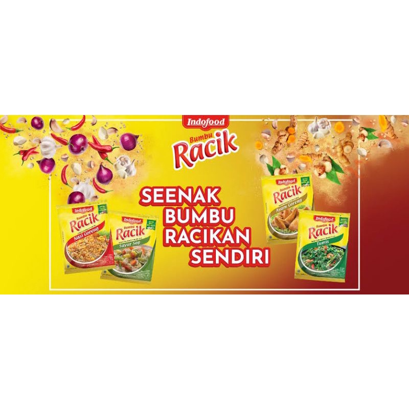 

food☘️ 3pcs RACIK Indofood bumbu masak masakan dan goreng