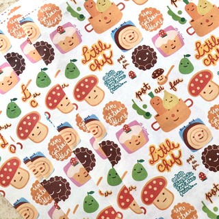 KERTAS KADO MOTIF KARTUN KARAKTER 50 X 64 CM / GIFT WRAPPING PAPER