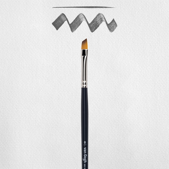 

Van Gogh Oil/Acrylic Colour Brush Series 302 - No. 8-14