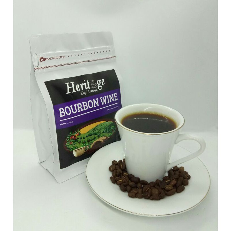 Kopi Bourbon Wine Mergosari 200 gr