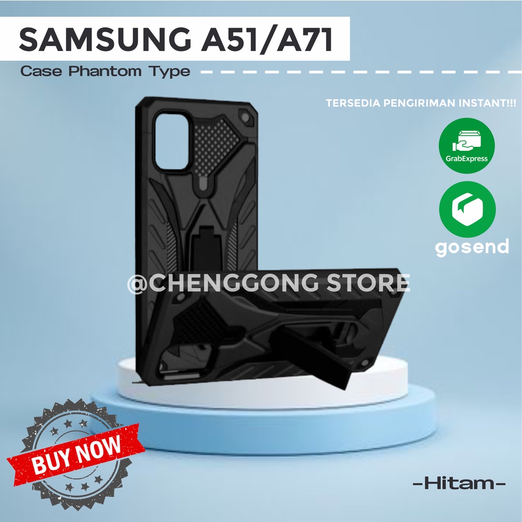 Case Phantom Samsung Galaxy A51/A71 Hard Case Robot Transformer Phantom Casing Hybrid