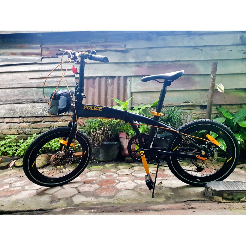 Sepeda Lipat Police Milan 20 inch