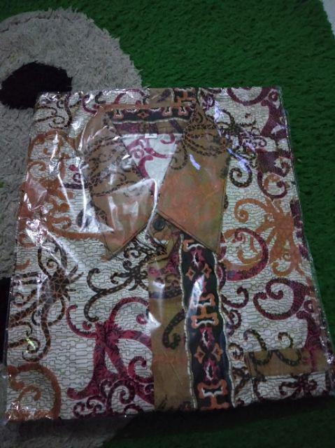 Kemeja Batik Pria Ppbtk08 Modern Casual Modis Trendy Masa Kini M L Xl Asli Pekalongan By Bos Batik:)