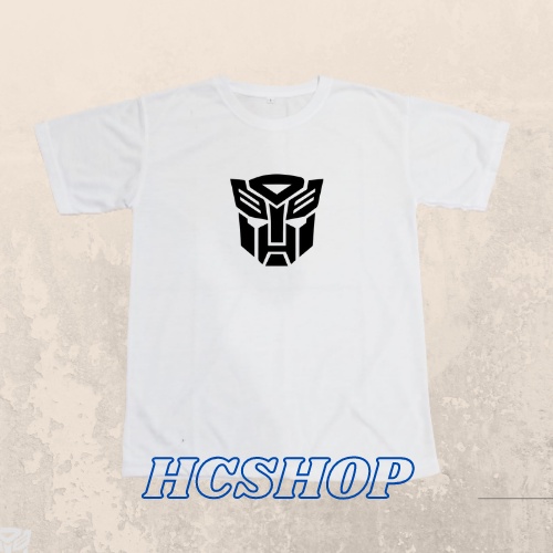 Kaos Anak Transformer Cutton Combed Baju Oblong Anak Unisex Kaos Anak Cewek Cowok Usia 2-16 Tahun