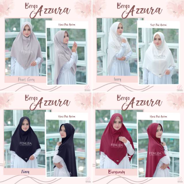 khimar azzura fenuza bergo jilbab hijab daily