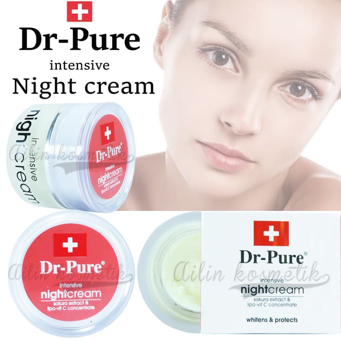 DR.PURE NIGHT CREAM / DR PURE NIGHT CREAM / CREAM MALAM DR PURE