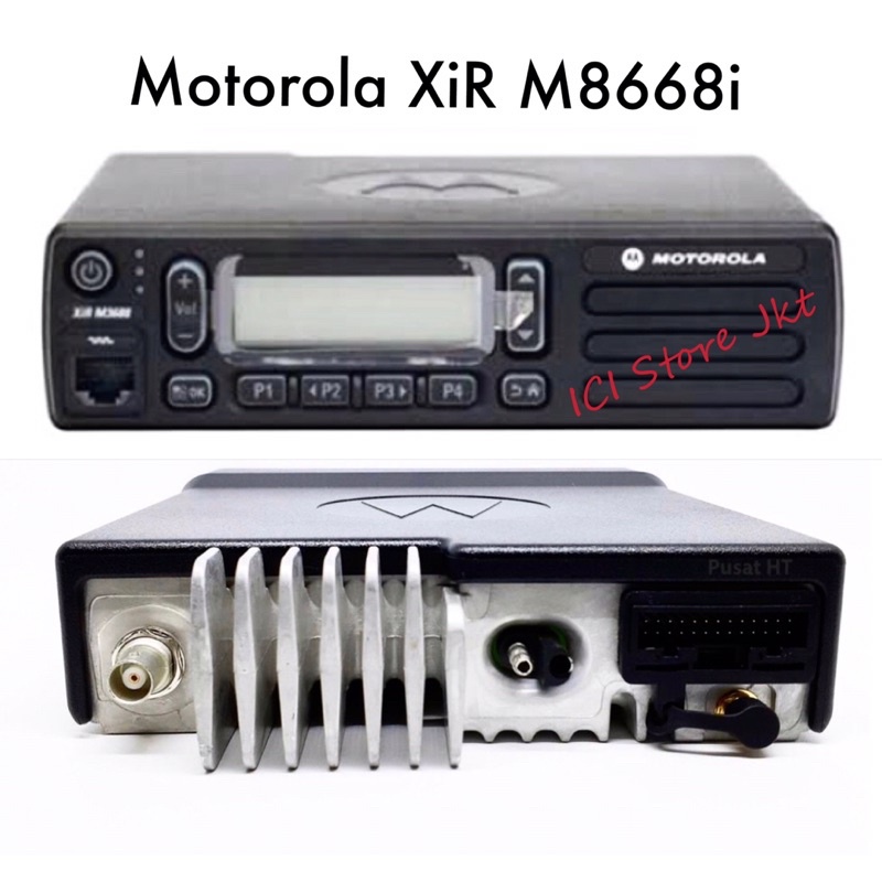 Radio Rig Motorola Xir M8668i VHF garansi resmi