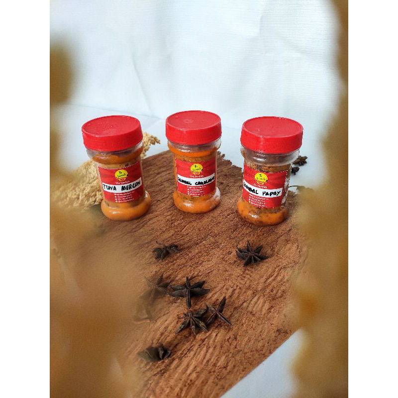 

The Sambals - PAHE (Paket Hemat) SET Isi 3 Sambal