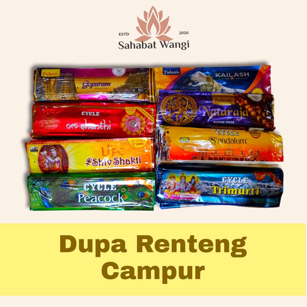 Dupa Hio Wangi India 35stick Renteng Campur II