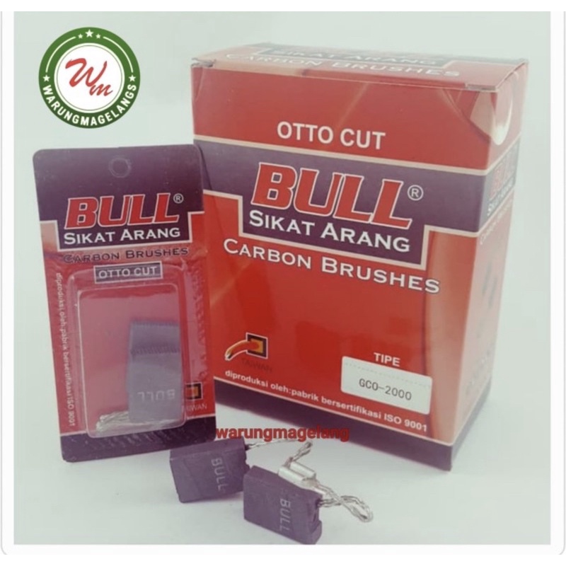 CB CARBON BRUSH BULL FOR MESIN  CUTTOFF BOSCH GCO2000 GCO 2000 gco 200 gco200