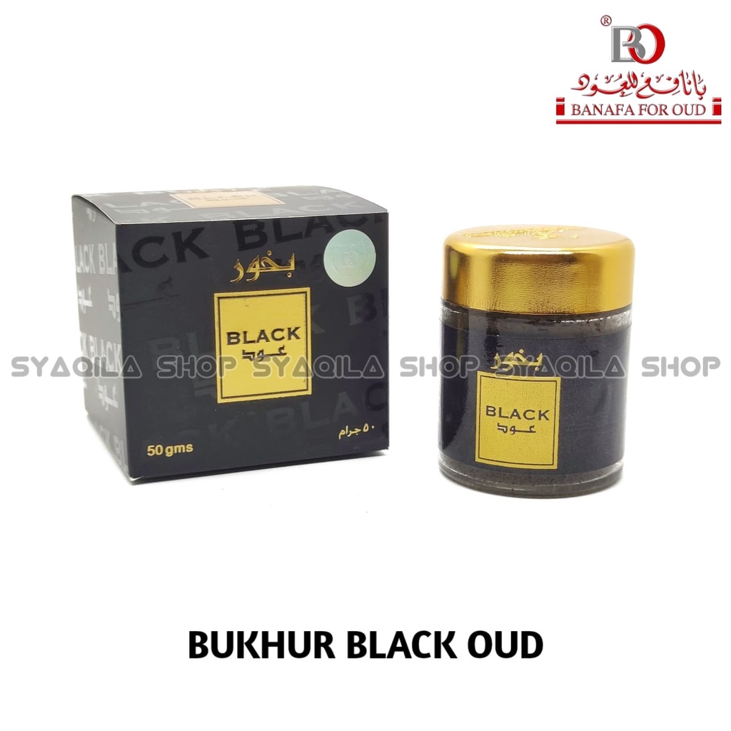 Bukhur Buhur Black Oud BO Bakhoor Dupa Arab Original Saudi Bakhour Banafa For Oud