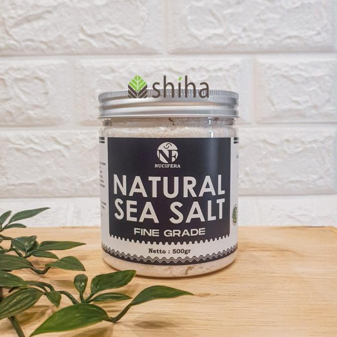 

Warung Shiha - Natural Sea Salt Fine Grade Nucifera 500gr