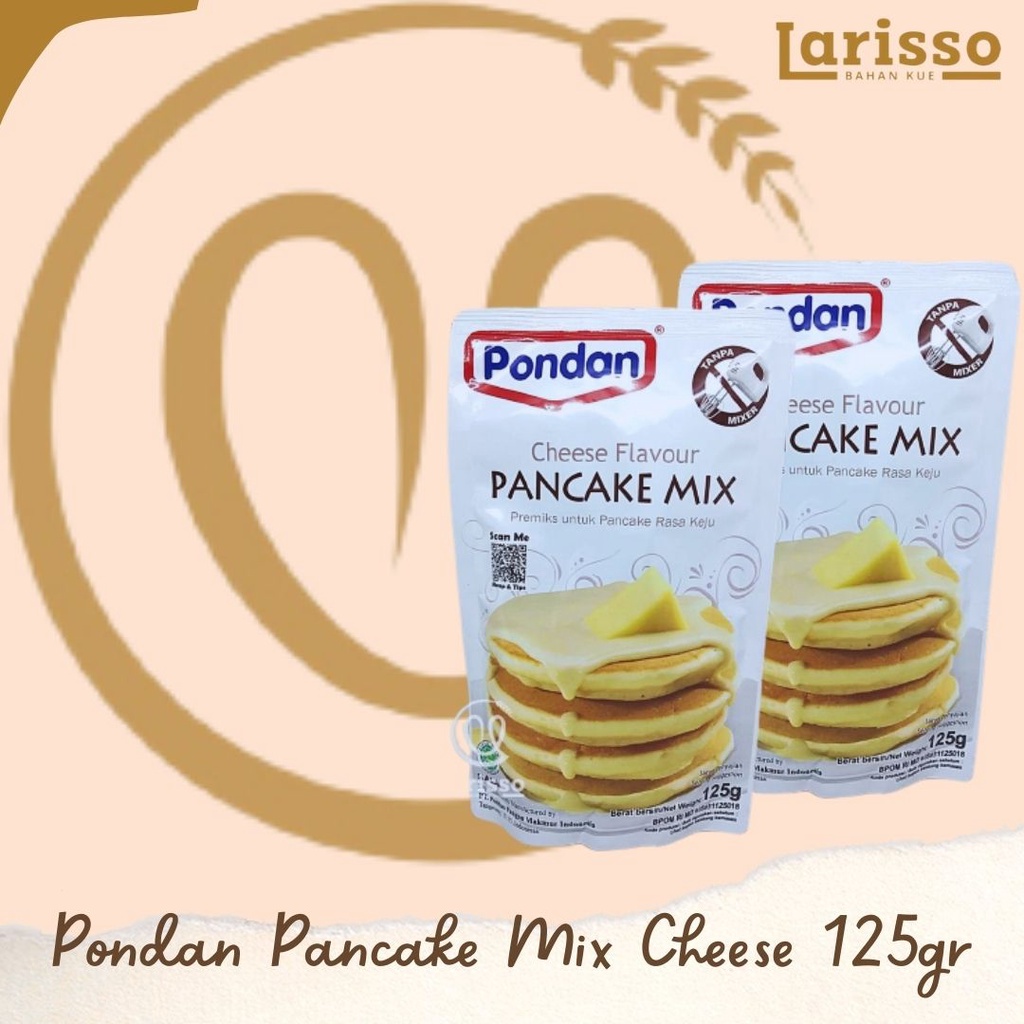 

PONDAN PANCAKE MIX CHEESE 125GR