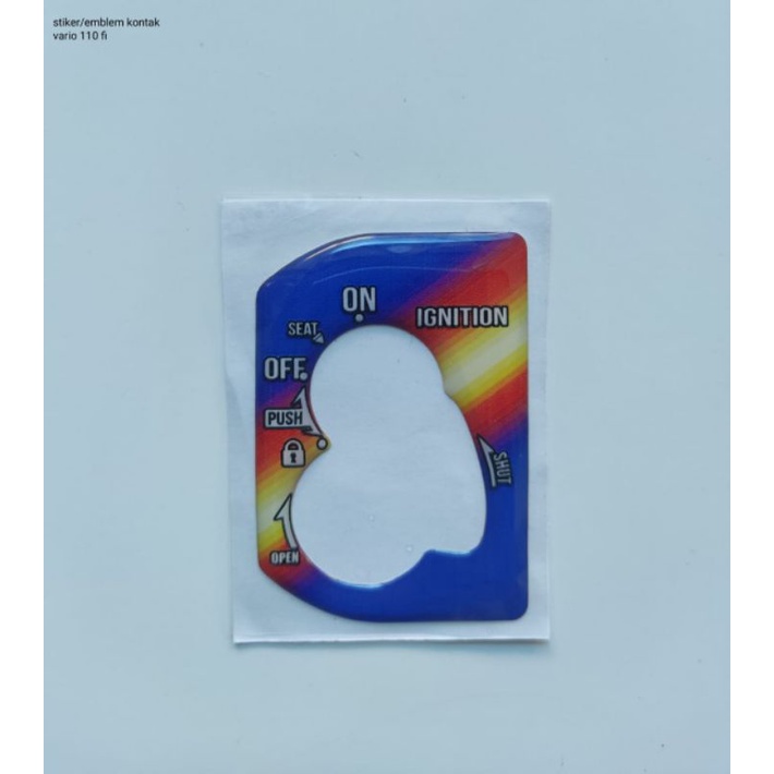 STIKER EMBLEM KONTAK VARIO 110 FI