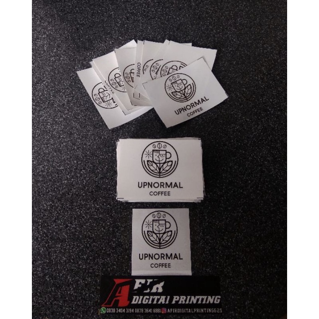 

Stiker transparan, cocok untuk stiker produk, stiker kemasan, stiker indoor/outdoor stiker murah stiker transparan termurah