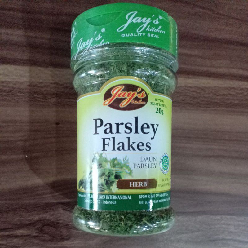 

Jays Kitchen Parsley Flakes 20gr