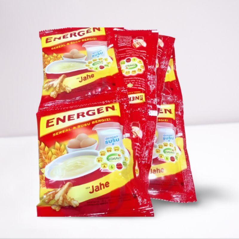 Minuman Energen Rasa Jahe (1 renceng 10 pcs) minuman murah dan enak