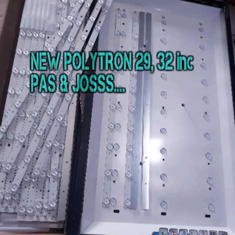BL - BACKLIGHT TV LED  POLYTRON 8KANCING - 3VOLT - PLD32T7511 - 32T - 32D - SUNDAPART