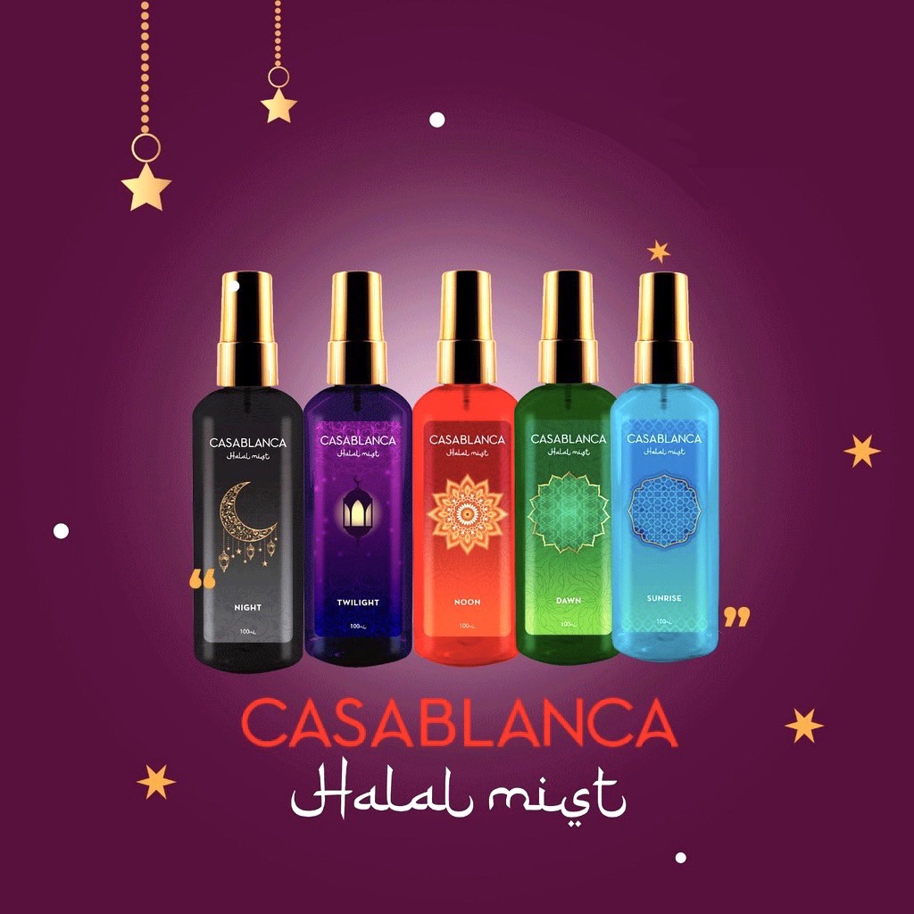 Casablanca Halal Mist | Parfum Halal Murah 100 ml