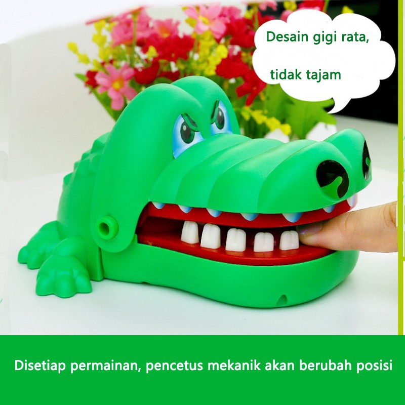 HIPPO LAND MAINAN BUAYA GIGIT TANGAN / CAPLOK BUAYA / BITE THE HAND CROCODILE PRANK 152-153