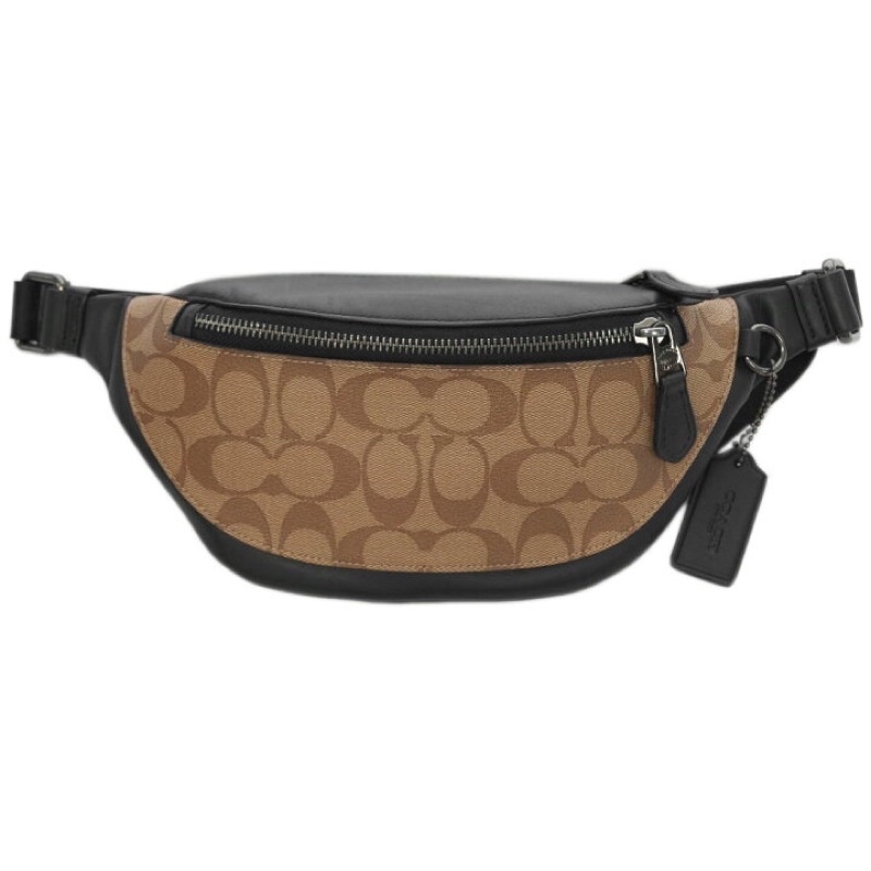 Coach Waistbag Brown Signature 78777