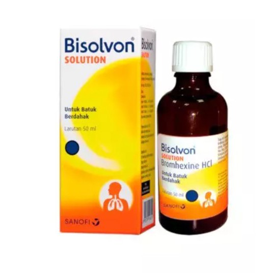 Jual BISOLVON SOLUTION 50 ML | Shopee Indonesia