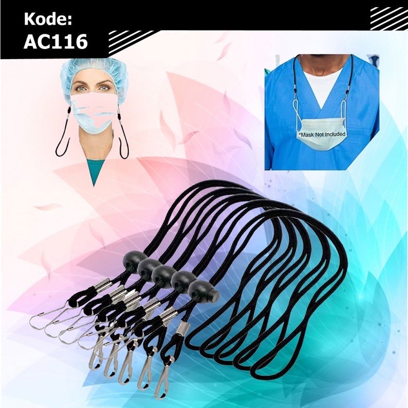 Sambungan masker hijab kait pengait masker kalung gantungan masker murah baru makassar