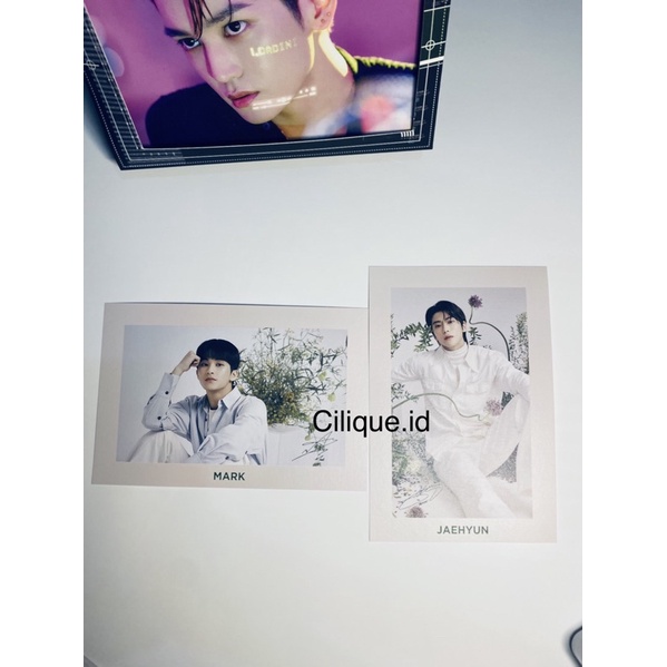 [OFFICIAL] POSTCARD NCT 127 NATURE REPUBLIC CICA GARDEN MARK JAEHYUN