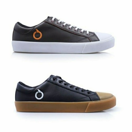 Sepatu Casual Ortuseight Stockholm black gum