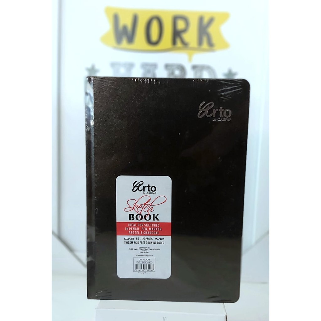 

ARTO A5 HARD COVER SKETCHBOOK