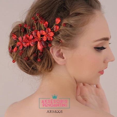 [READY STOCK] HIASAN RAMBUT AKSESORIS SANGGUL HEADPIECE HAIRBAND ARM001