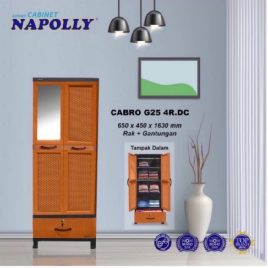 NAPOLLY Lemari Cabro G25 4 R.DC