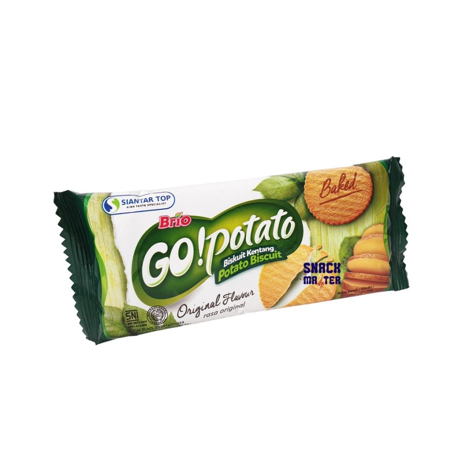 

GO! POTATO Biscuit 60g - Biskuit Kentang Rasa Original