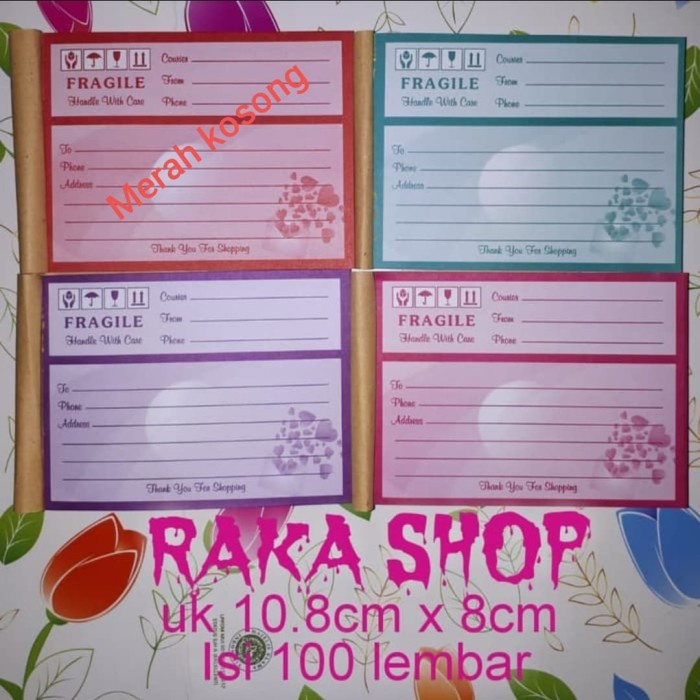 

Menyurat-Surat- Label Kertas Pengiriman Olshop - Ungu -Surat-Menyurat.