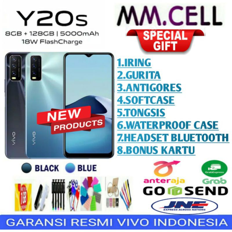 VIVO Y20S RAM 8/128 | RAM 6/128 GB GARANSI RESMI VIVO INDONESIA
