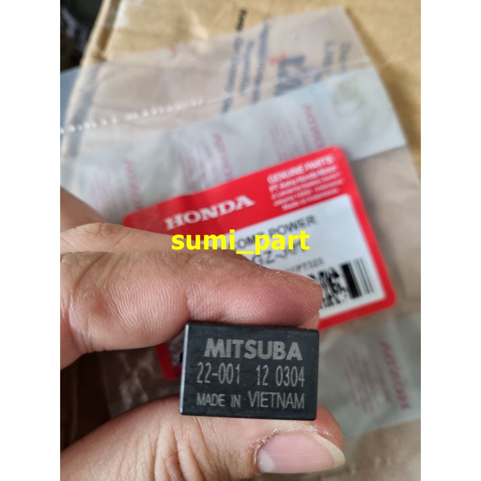 Relay Comp Power Bendik Stater Motor Honda Vario 150 beat Fi Esp 2015 - 2016 Beat Pop Scoopy Fi Edp Ring 12 dan 14 38502-GGZ-J01-1