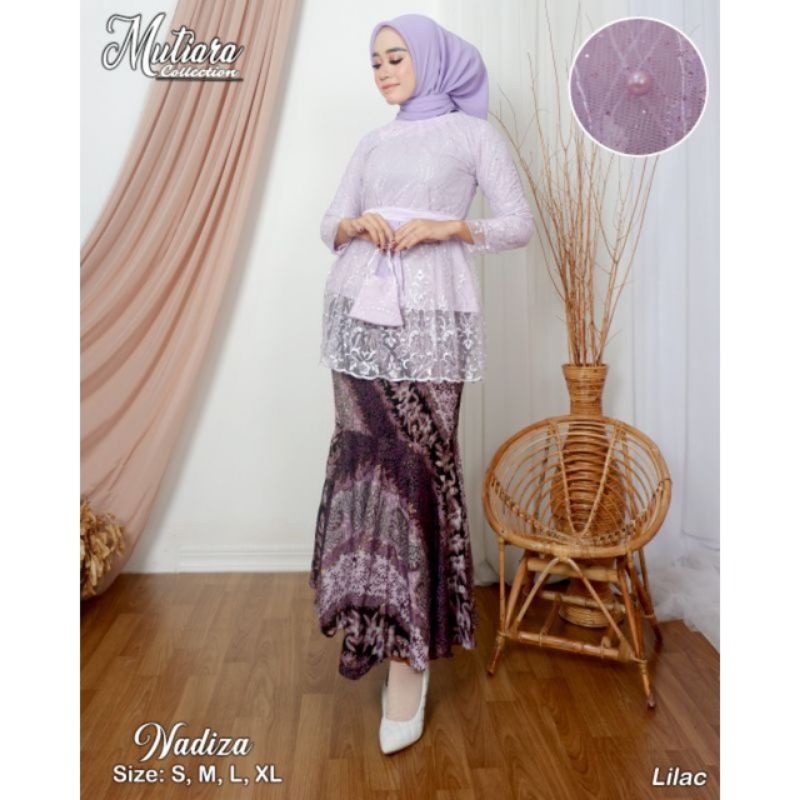 Setelan kebaya wisuda//kebaya tulle remaja//kebaya pesta