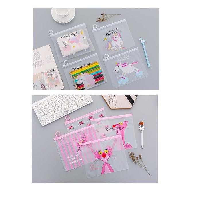 

PROMO PF07 UNICORN AND PANTHER A5 STATIONERY FILE FOLDER / TEMPAT PENSIL - UNICORN SATU
