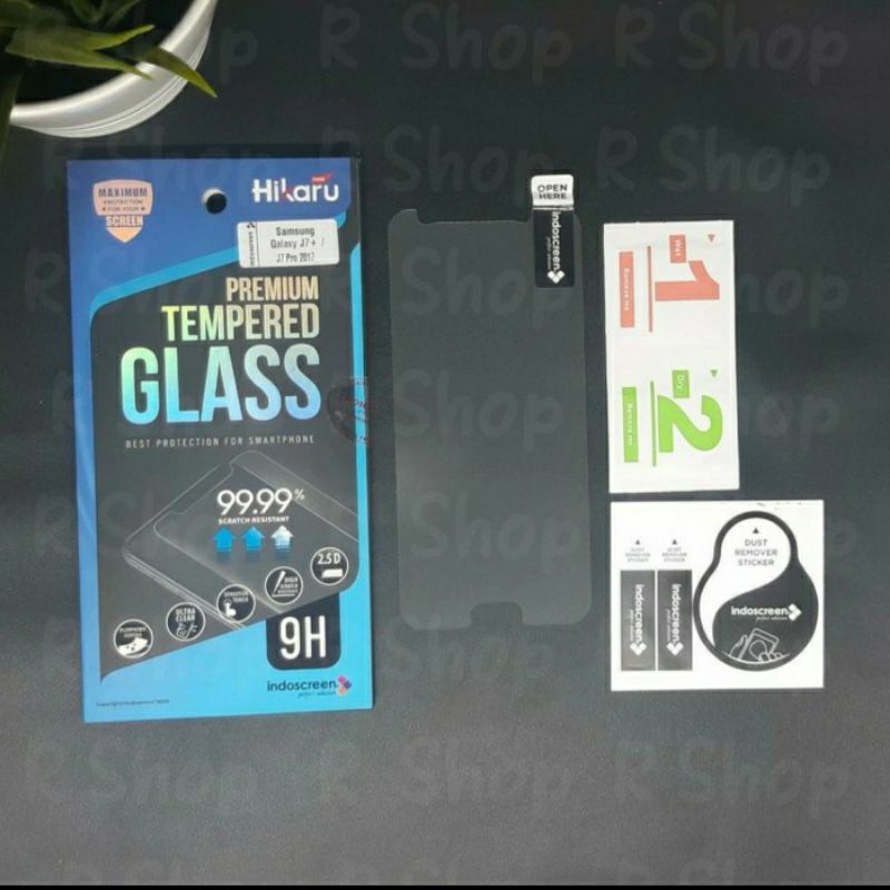 Temperglass/pelindung layar/pelindung kaca hp HIKARU Xiaomi MiA1,Redmi Note4,Oppo F3 (CLEAR)