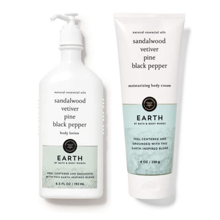 Bath & Body Works BBW Earth/ Body Lotion/ Body Cream