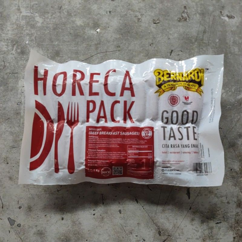 

BERNARDI HORECA BEEF BREAKFAST SAUSAGE VP 1KG