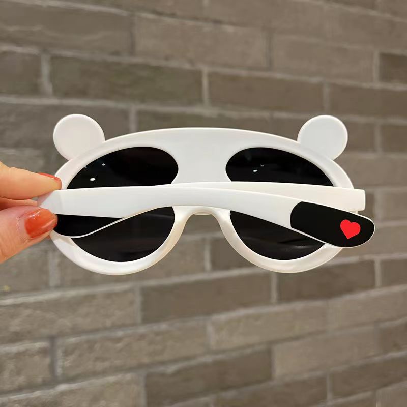 Magic789 Kacamata Hitam Polarized Motif Kartun Panda 3D Untuk Anak Laki-Laki / Perempuan