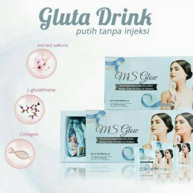 GLASSKIN BEAUTY DRINK / GLUTA DRINK MS GLOW