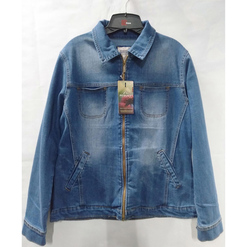JAKET JEANS CEWEK REQUEST