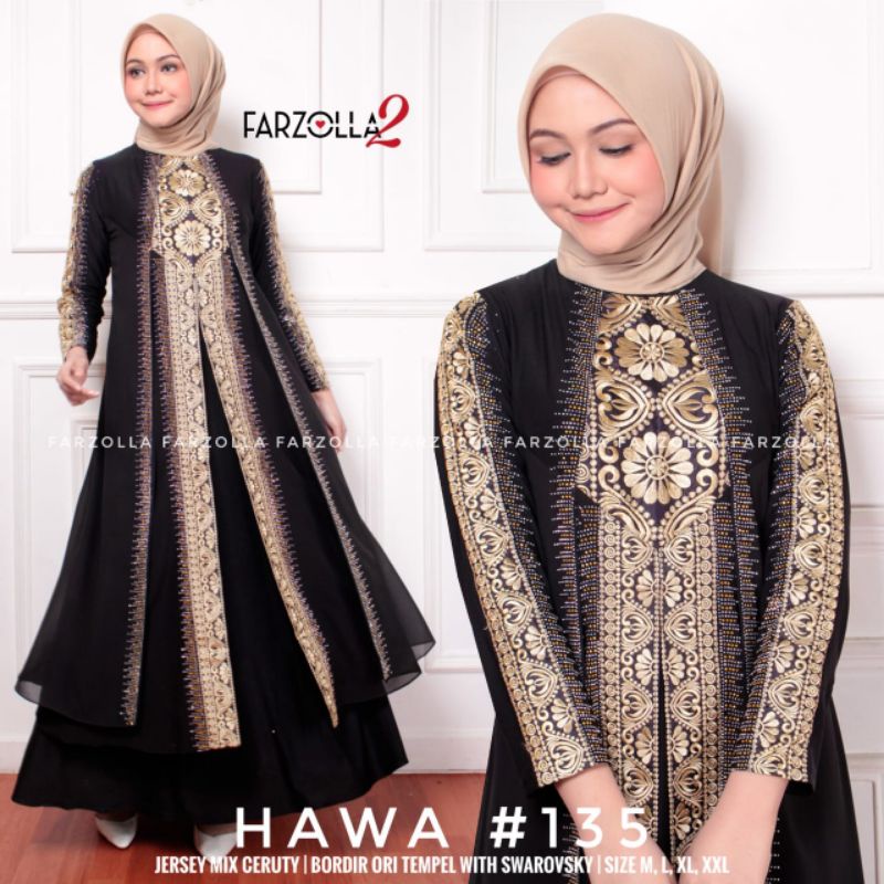 gamis wanita abaya turkey by Farzolla