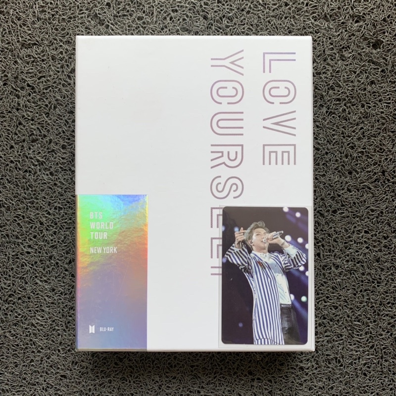 [ OFFICIAL ] DVD LOVE YOURSELF TOUR BLURAY NEW YORK + PHOTOCARD RM|DVD LY BLURAY NEWYORK PC RM NY BR