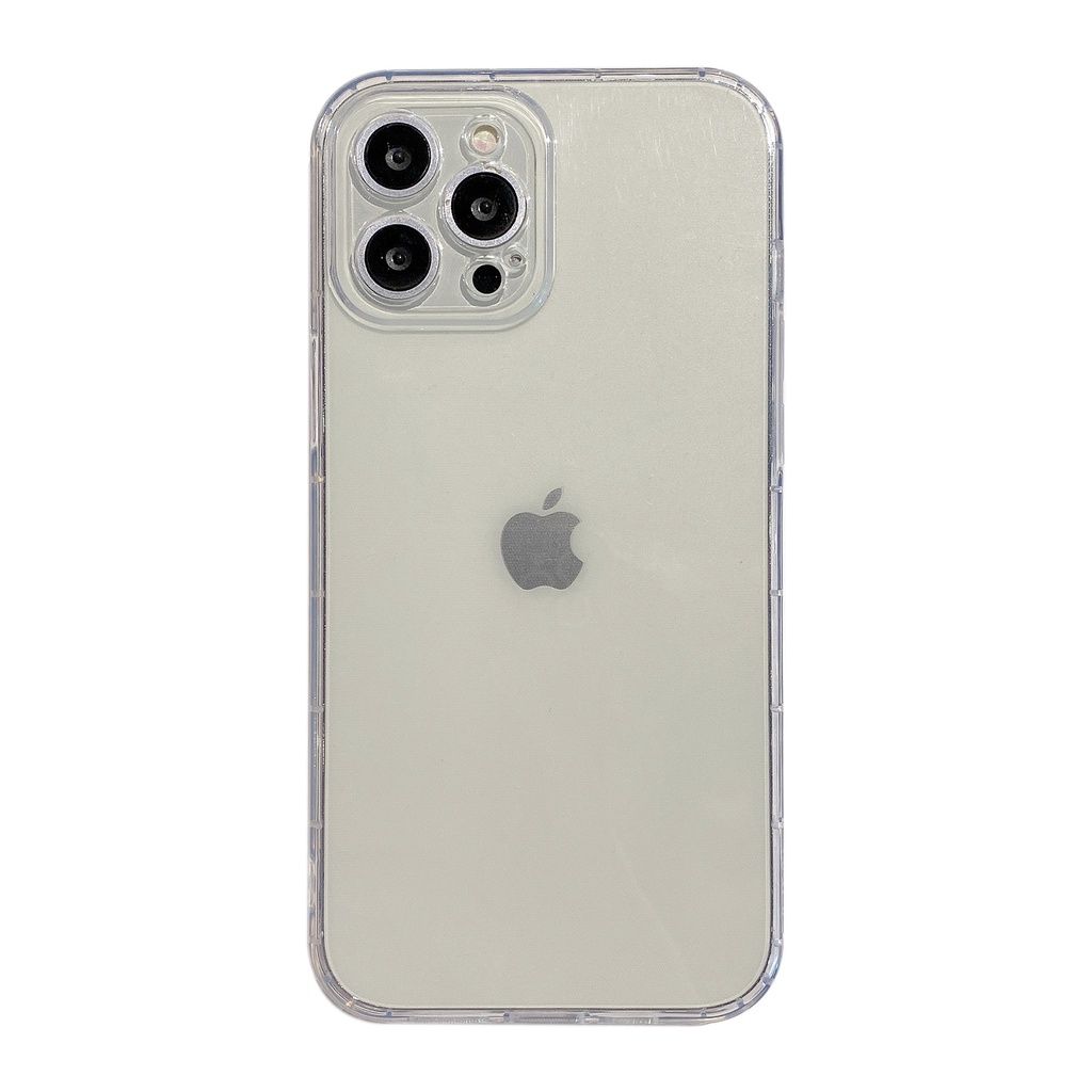 Case Pelindung Lensa Transparan Anti Jatuh Untuk Iphone 12 Mini 12promax Pro 11 Xsmax Xr 7 8 Plus Se2020