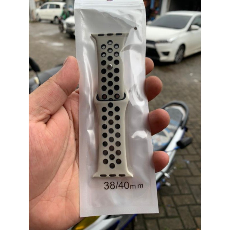 Strap Tali apple watch ruber iwatch Retro white 38/40 mm nike